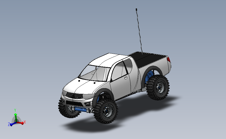 越野车套件模型