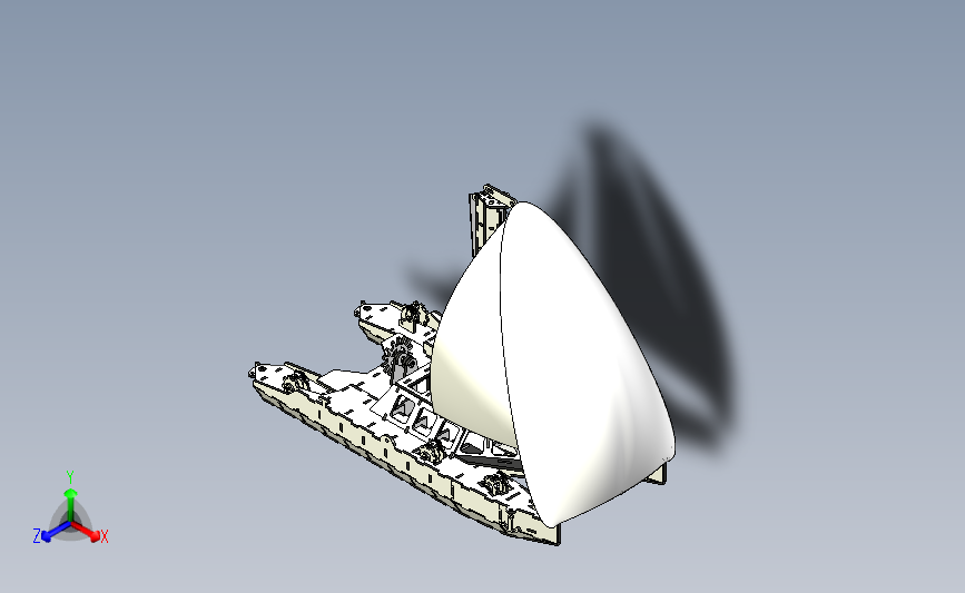 3D模型双体帆船