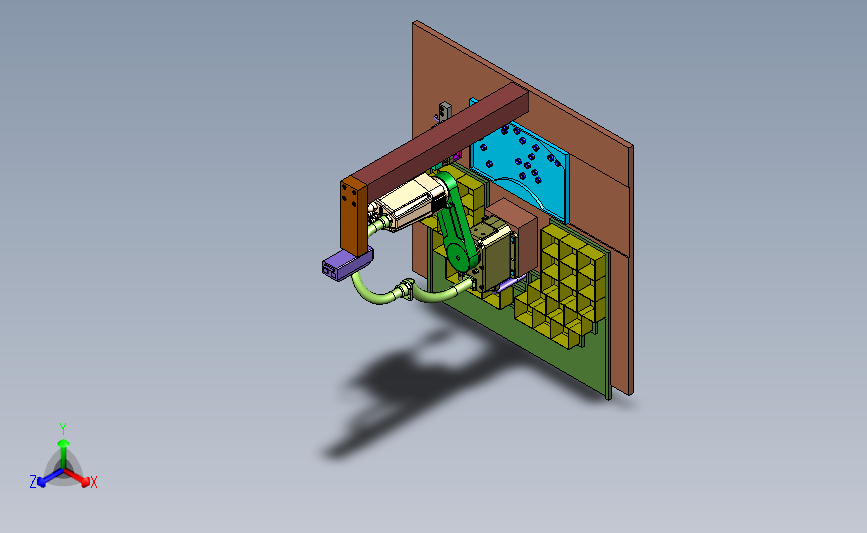 RB-10-23四轴工业机械手臂分拣方案设计