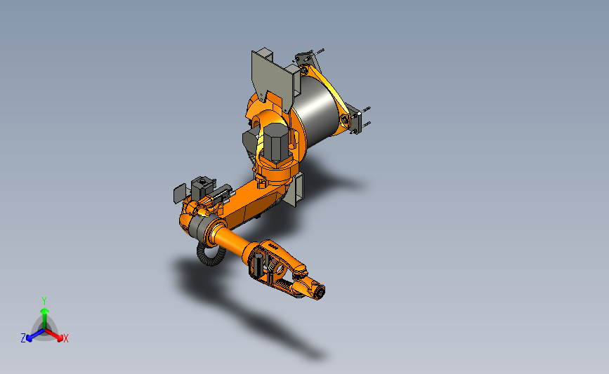 kuka焊接机器人三维2