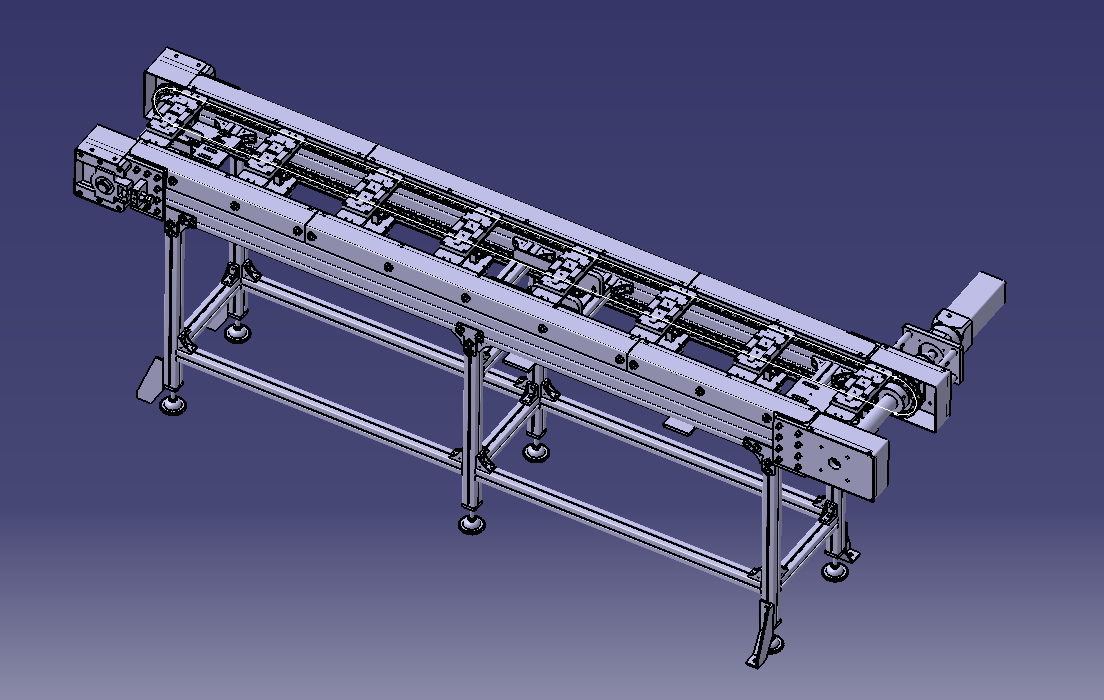 conveyor-292输送机3D数模图纸 STP格式