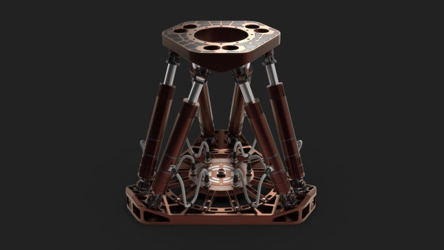 HEXAPOD六自由度Stewart平台3D图纸 STP格式