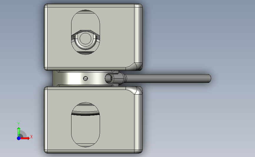 Twist lock 3d stp step 
