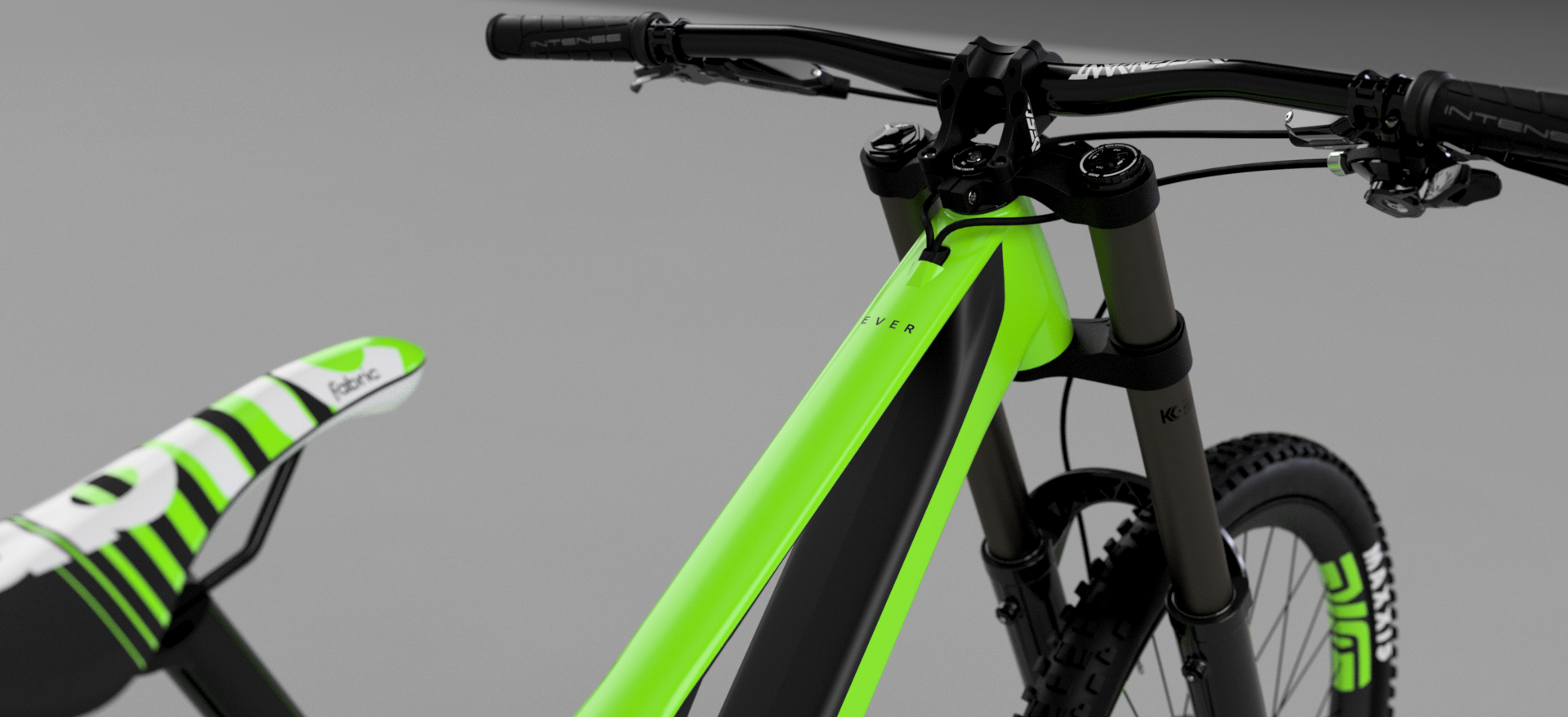 Unno Ever 超轻 200 毫米碳纤维 DH 自行车