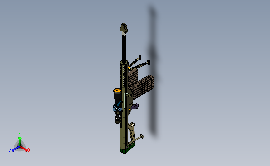 大口径14mm巴雷特枪