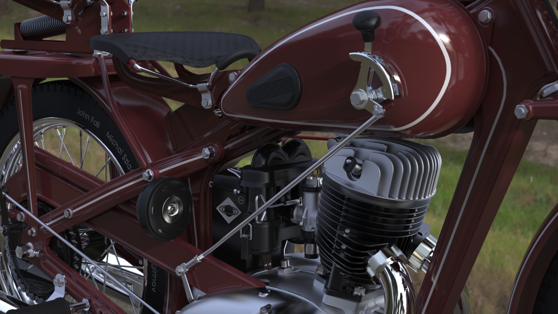 康明斯VT908发动机