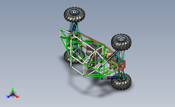 全地形四轮车越野车钢管车buggy