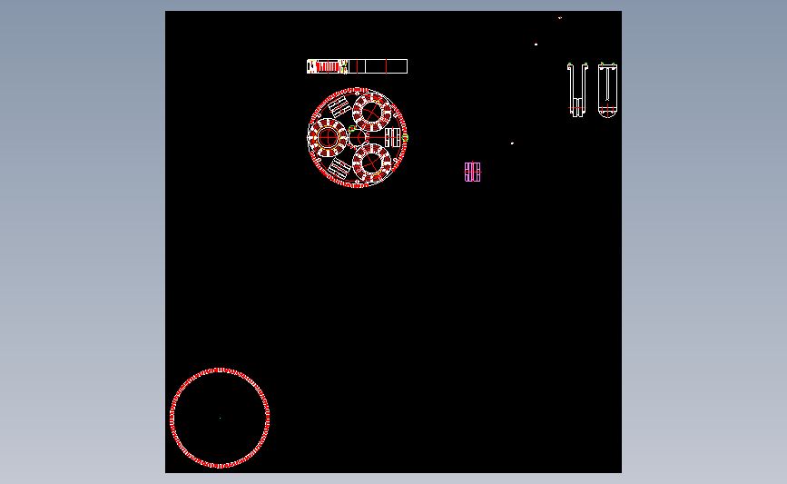 回旋冲击钻钻具星型运动结构设计