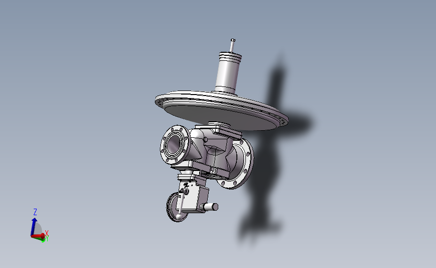 调压器 rtz-100sp(g) (dn100-l465)