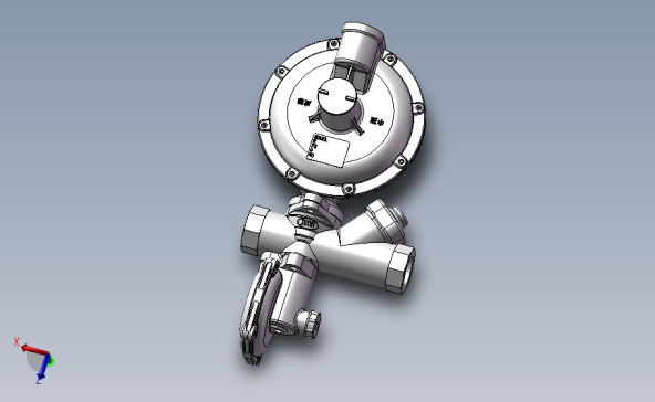 调压器(带过滤器) rtz-25fq (dn25-l180)