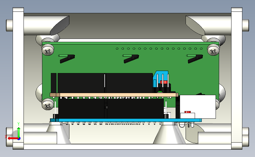 Arduino V8比色计 背面视图