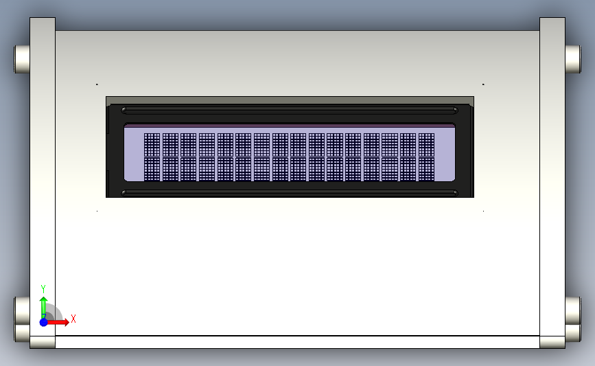 Arduino V8比色计 正面视图