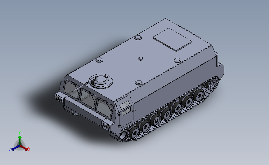 CM24装甲车模型