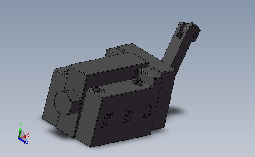 DCG-02机械式换向阀_SOLIDWORKS 2014_模型图纸下载 – 懒石网