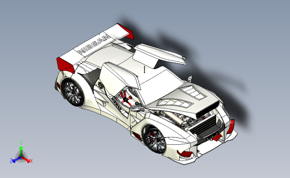 Nissan GTR 2020观念跑车