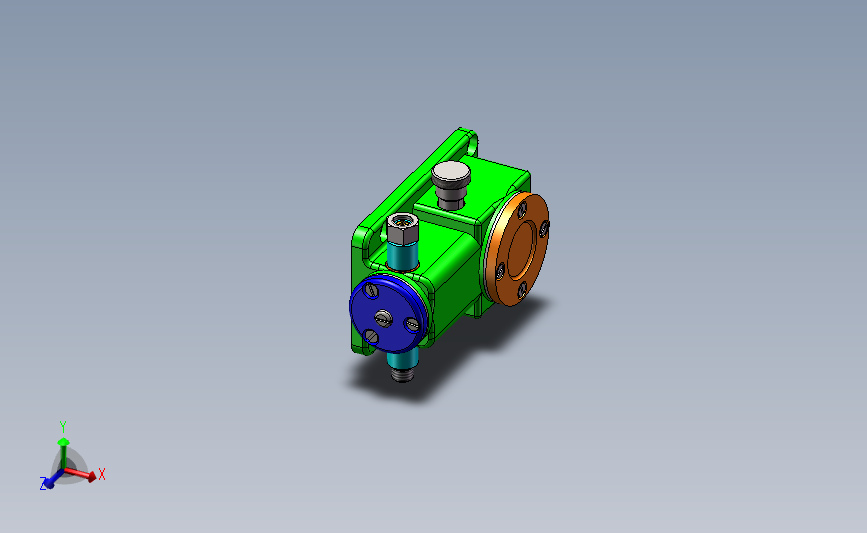 solidworks建模的柱塞泵