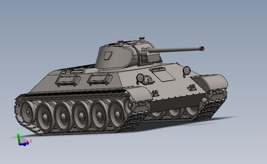 T-34-76重型坦克