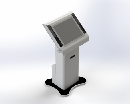 互动触摸显示屏模型3D图纸 STEP格式