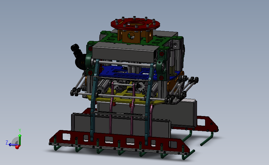 机器人抓袋器3D数模图纸 Solidworks设计