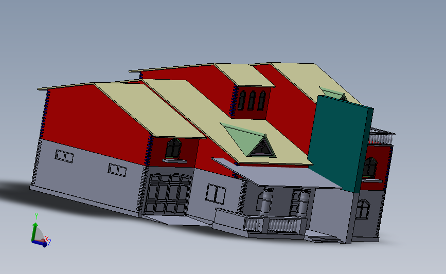 别墅设计模型