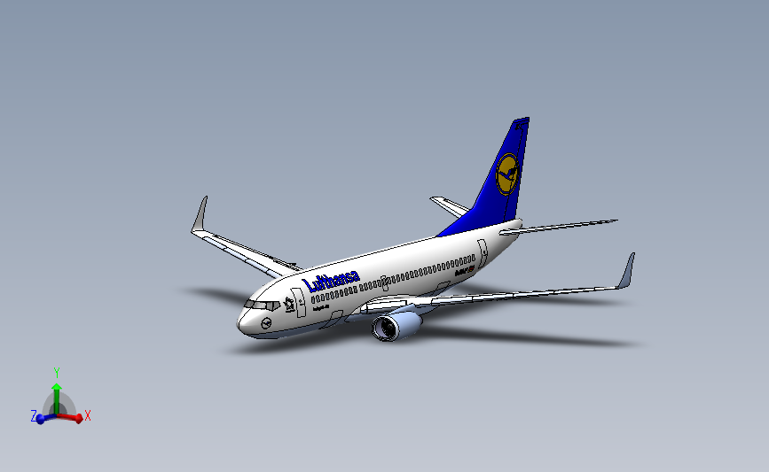 波音 B737-700飞机模型