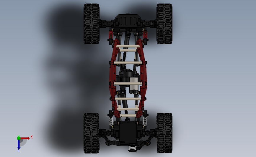 超级攀岩大脚车R1 Micro Rock Crawler_SOLIDWORKS 2014_模型图纸下载 – 懒石网