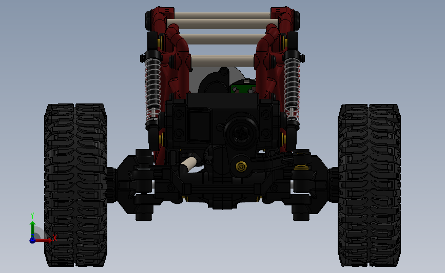 超级攀岩大脚车R1 Micro Rock Crawler_SOLIDWORKS 2014_模型图纸下载 – 懒石网