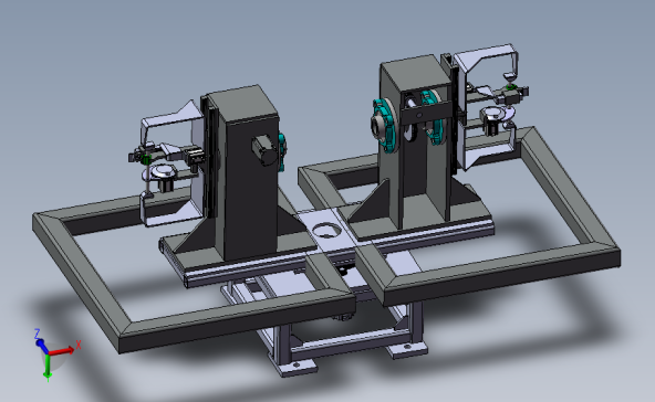 齿条齿轮夹（夹具）设计模型