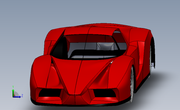 法拉利跑车Enzo