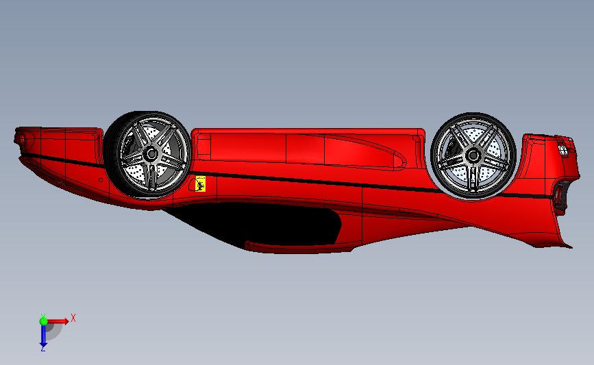 法拉利跑车 F50 Solidworks 2011 模型图纸下载 懒石网