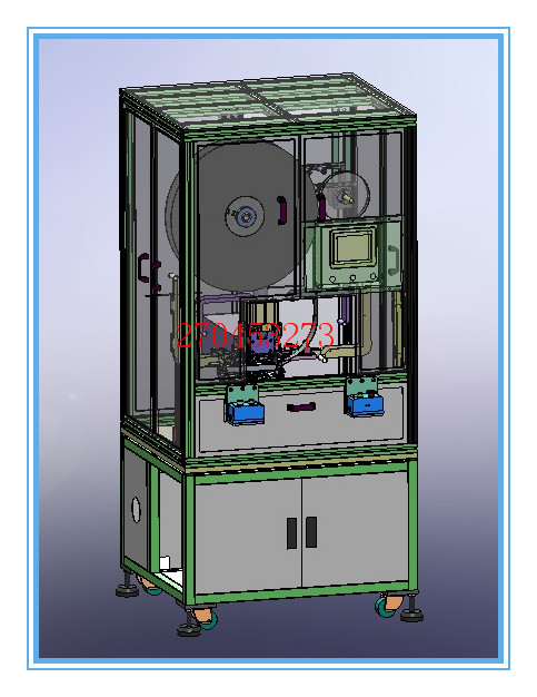 汽车链接器气缸插针(气缸型式插针机)3D图纸 Solidworks设计
