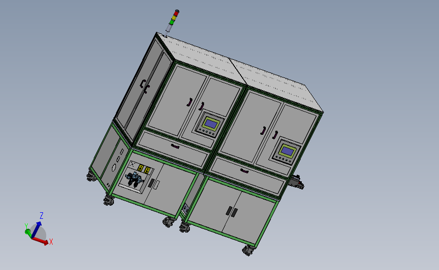 汽车链接器折弯裁切机