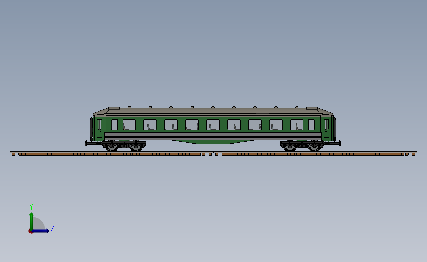 轨道列车模型