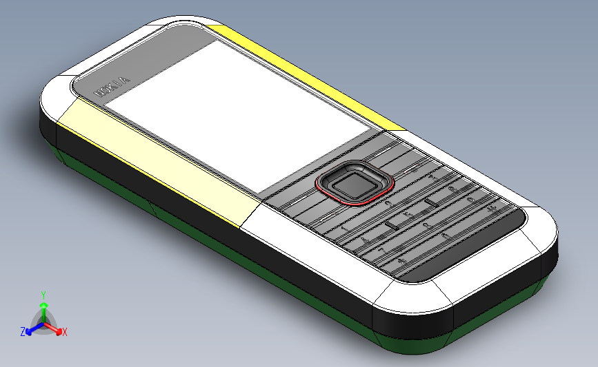 诺基亚手机Nokia5310 主视图