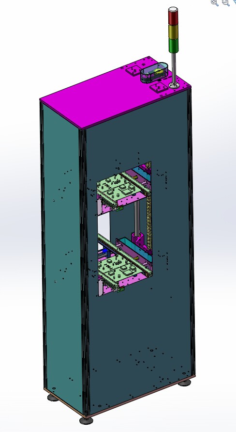 升降机提升机模型