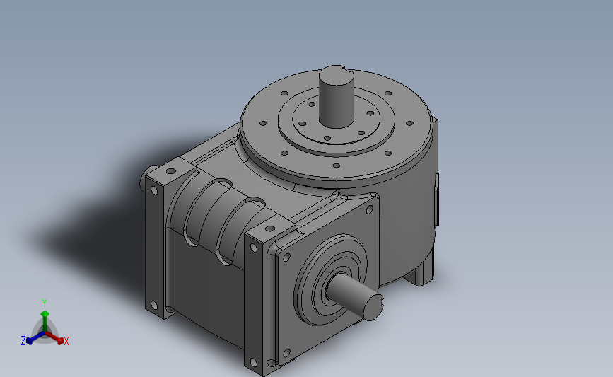 凸轮分割器(全套3D图CAD图)3D模型图纸 Solidworks设计