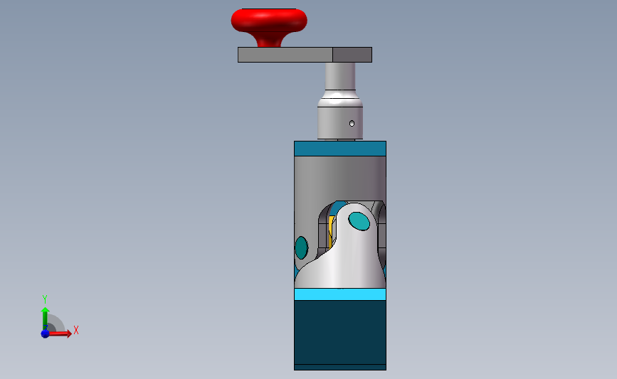 摇杆万向节 Solidworks 2012 模型图纸下载 懒石网