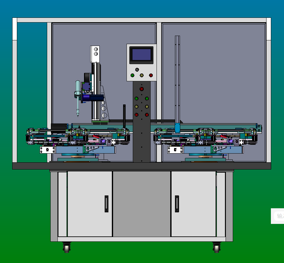 自动焊接机模型