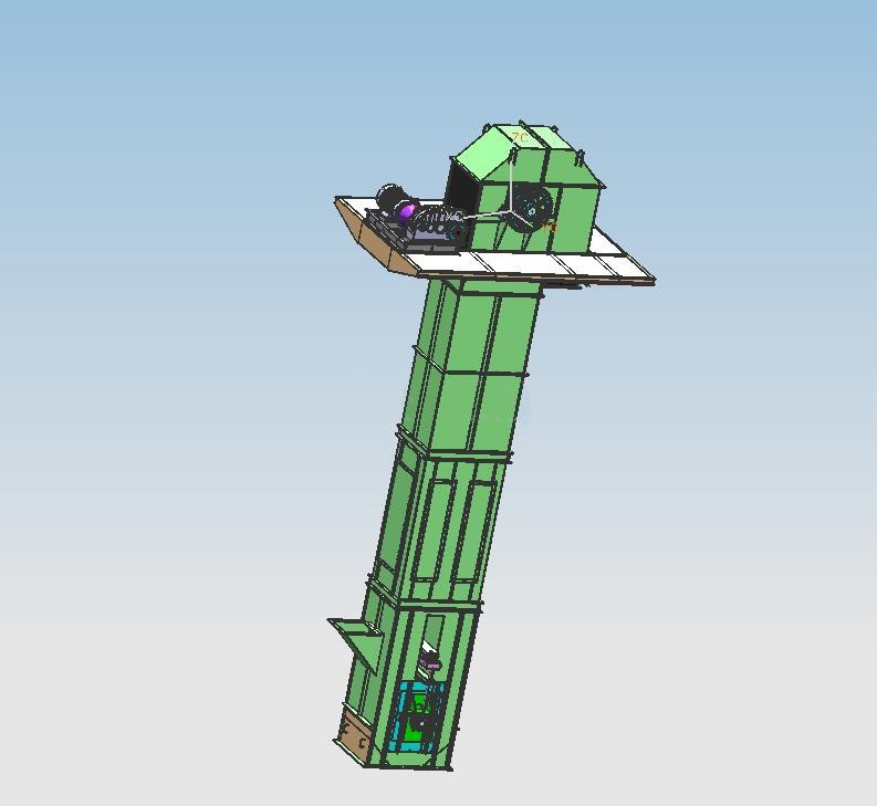 斗式提升机模型