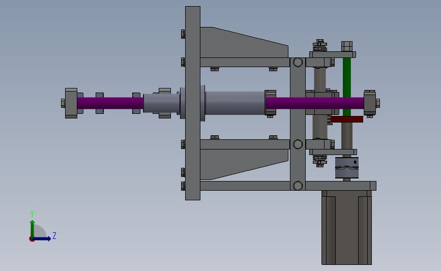 凸轮式包装机的往复机构_SOLIDWORKS 2012_模型图纸下载 – 懒石网