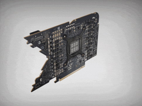 英伟达RTX 4090 FE PCB