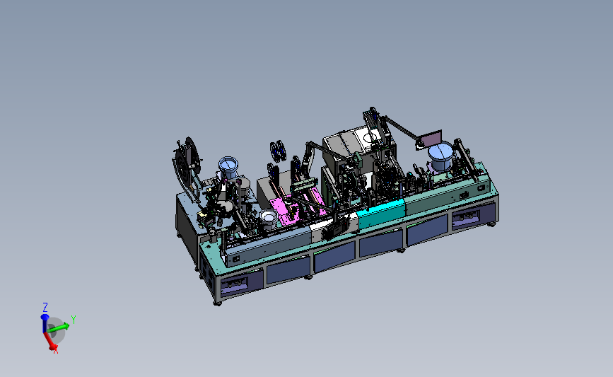 电子烟组装流水线3D数模图纸 Solidworks设计