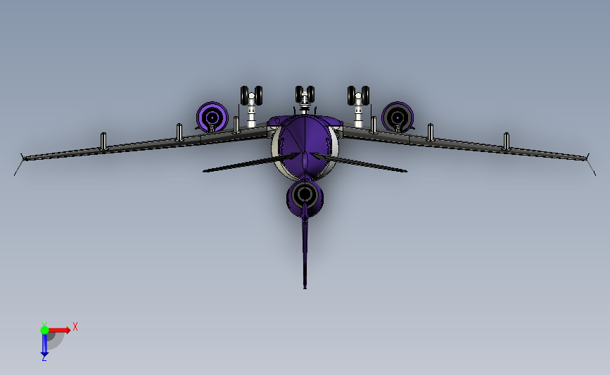 麦道 md 11f 飞机模型