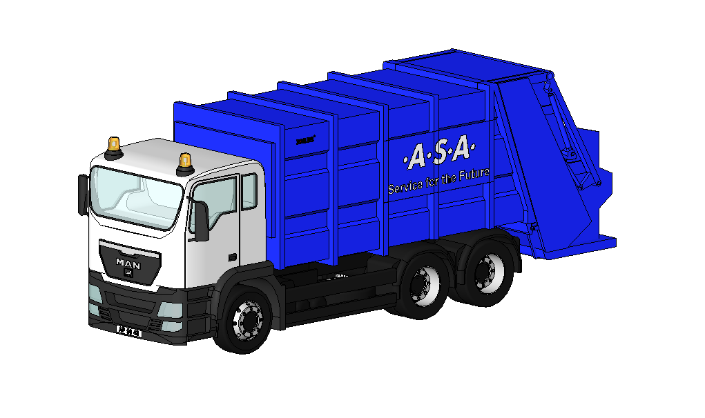 MAN垃圾运输车
