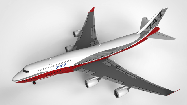 客机模型-波音 747