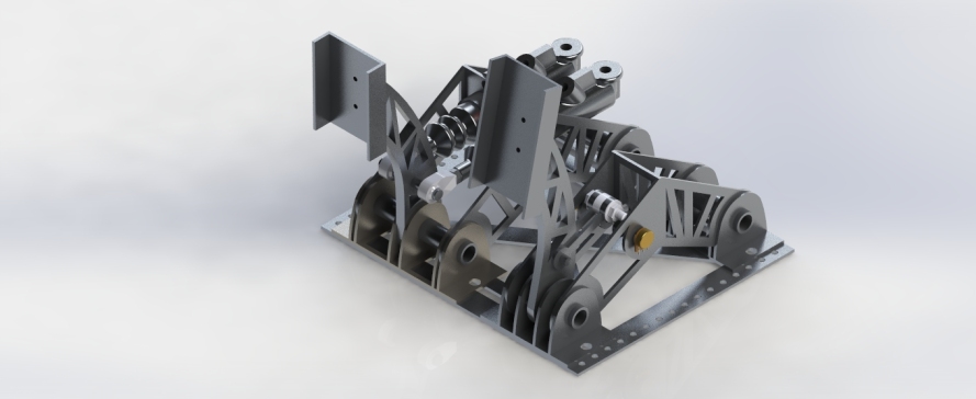 FSAE 汽车踏板箱