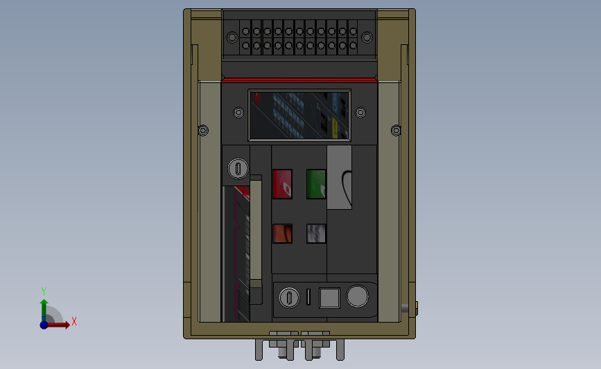 E1 E6系列 3极╱4极抽屉式断路器[e1] Solidworks 2018 模型图纸下载 懒石网