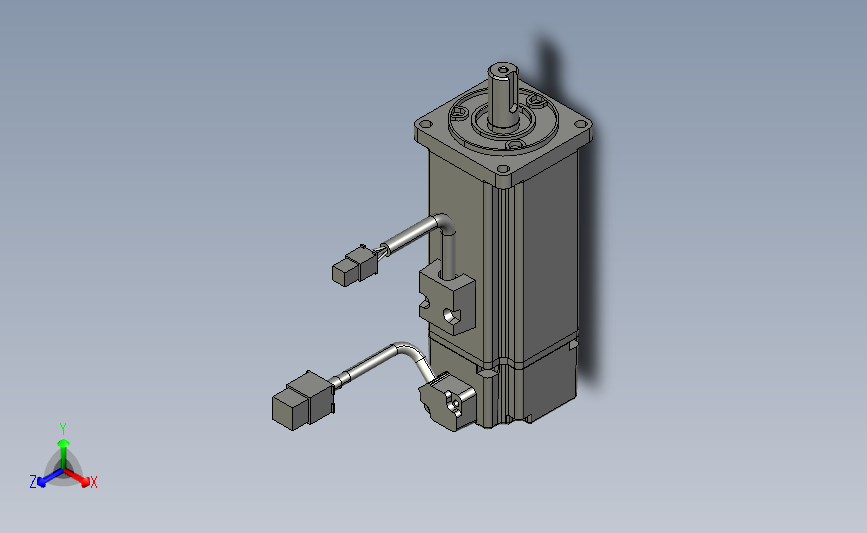 ECMA 高惯量马达机构-无刹车60框[CX0604RH]台达