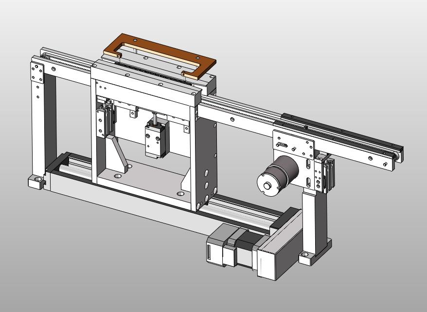 LED移栽升降精定位输送线