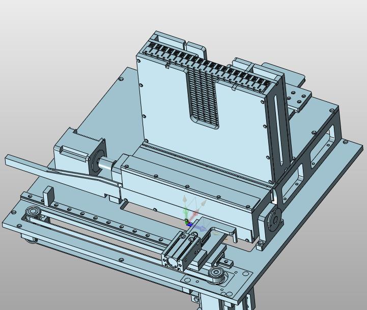 PCB堆垛分离连续旋转上料